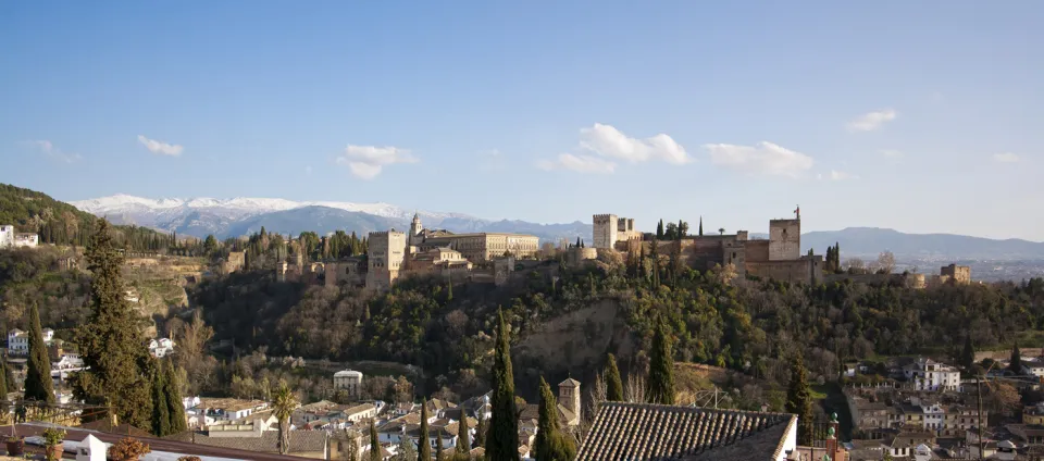 Alhambra, view from Mirador de San Nicolás