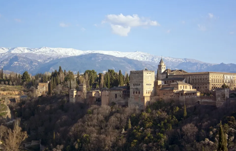 Alhambra, view from Mirador de San Nicolás