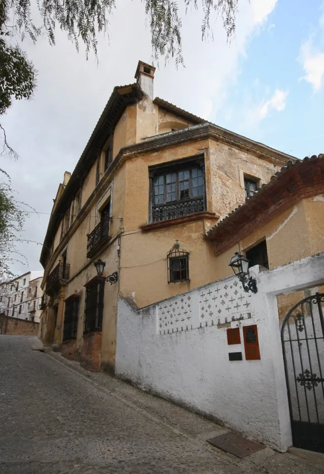 House of the Moorish King, east elevation