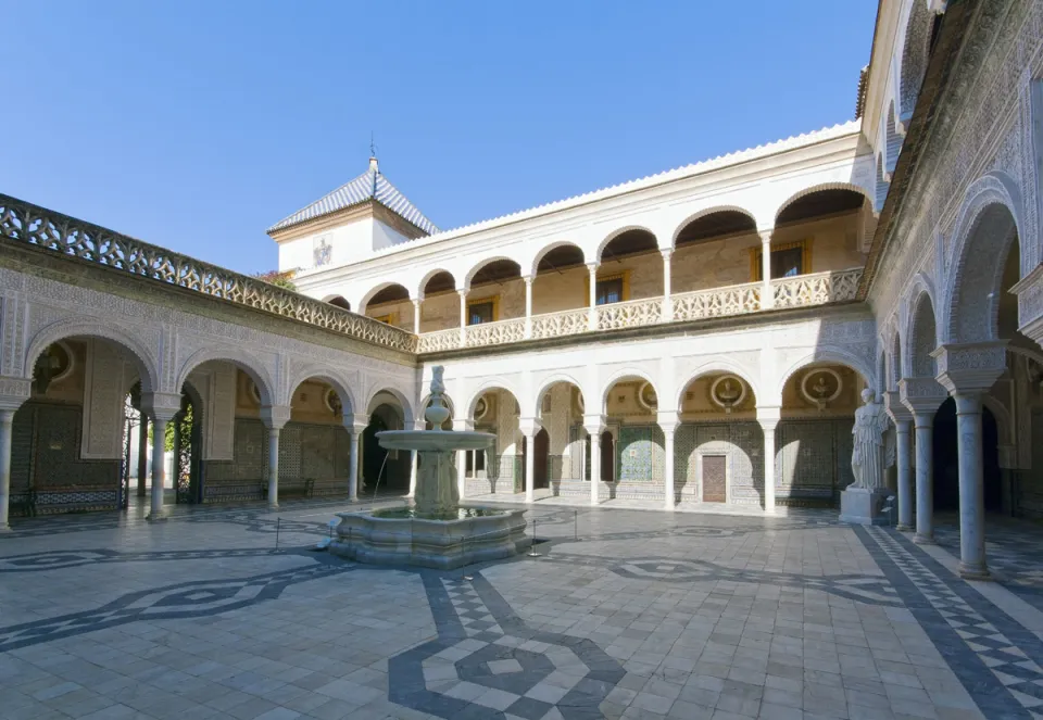 Pilate's House, main courtyard (patio)