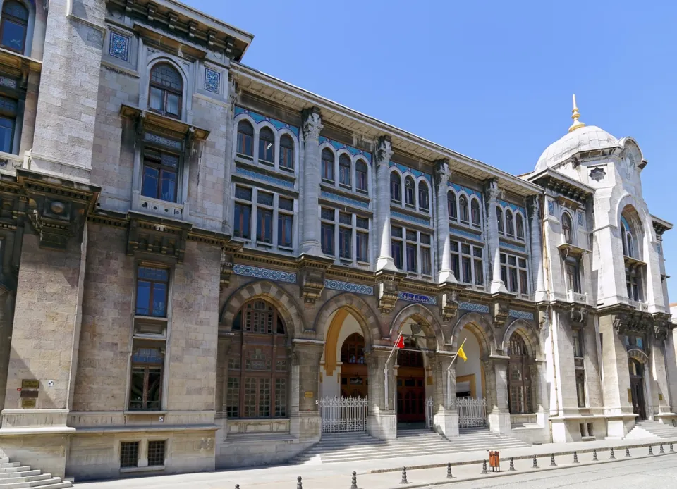 Grand Post Office, east elevation