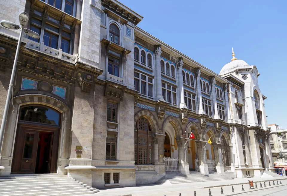 Grand Post Office, east elevation