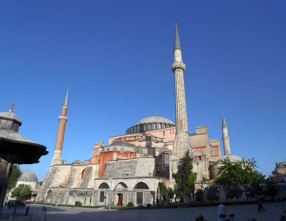 Hagia Sophia, east elevation 