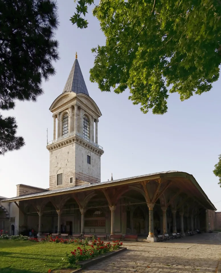 Topkapi Palace, Imperial Council, Tower of Justice, south elevation