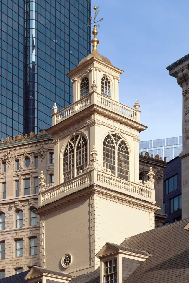 Old State House, tower (northwest elevation)