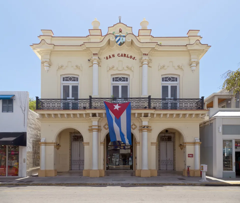 San Carlos Institute, main facade