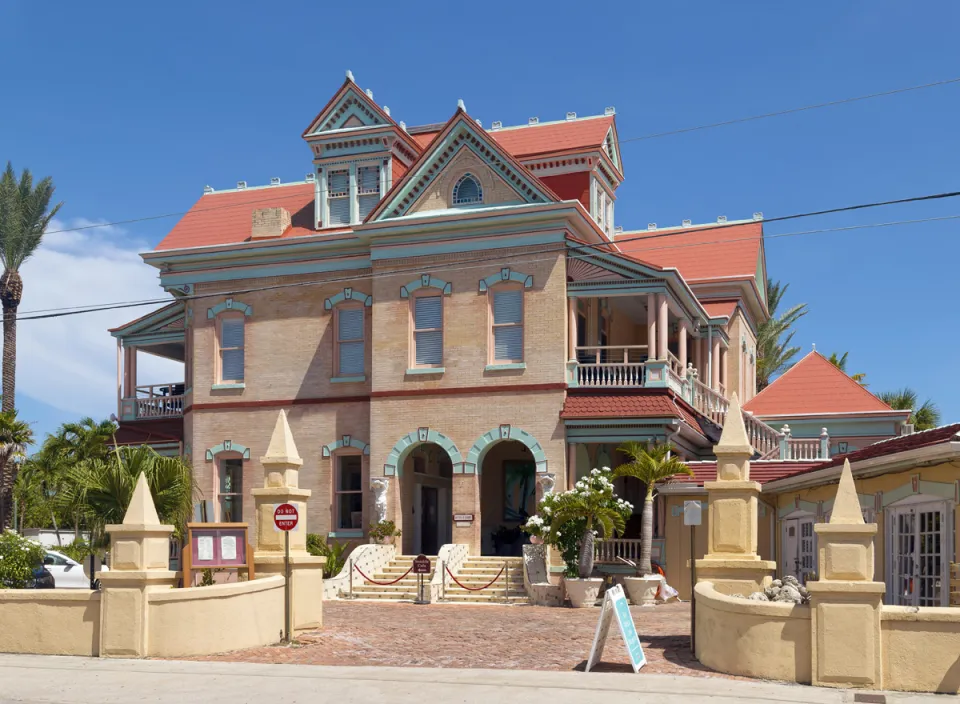 Southernmost House, northwest elevation