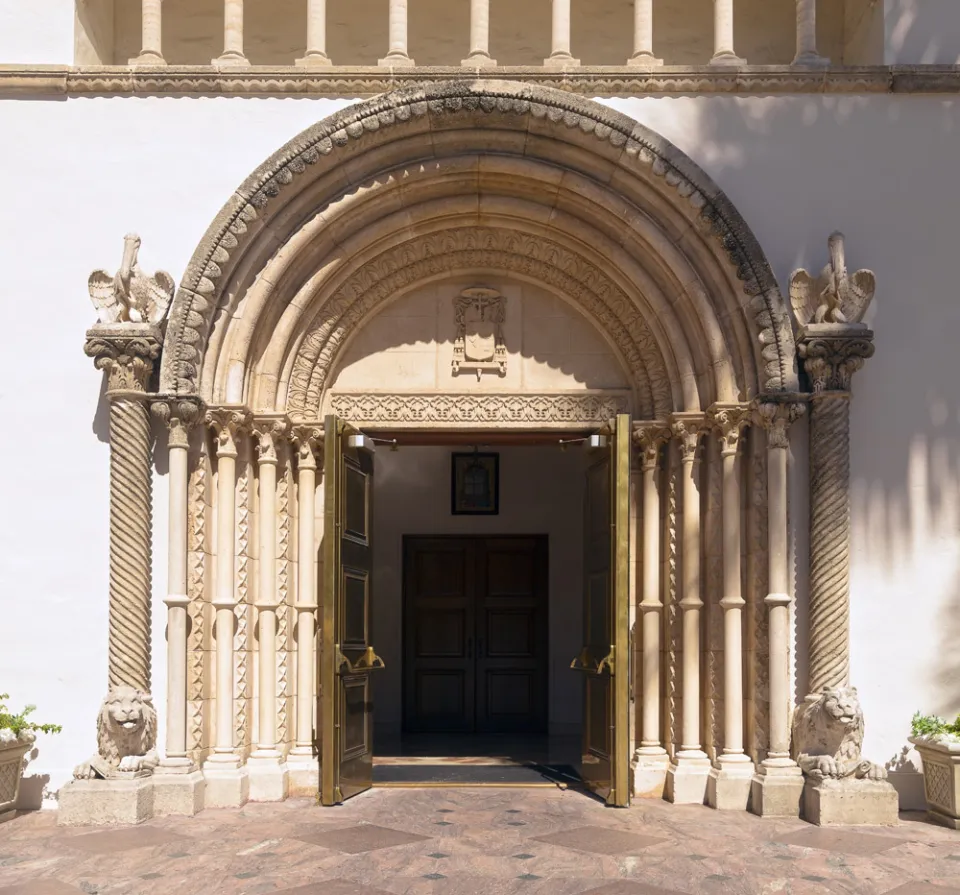 Saint Patrick Catholic Church, main portal