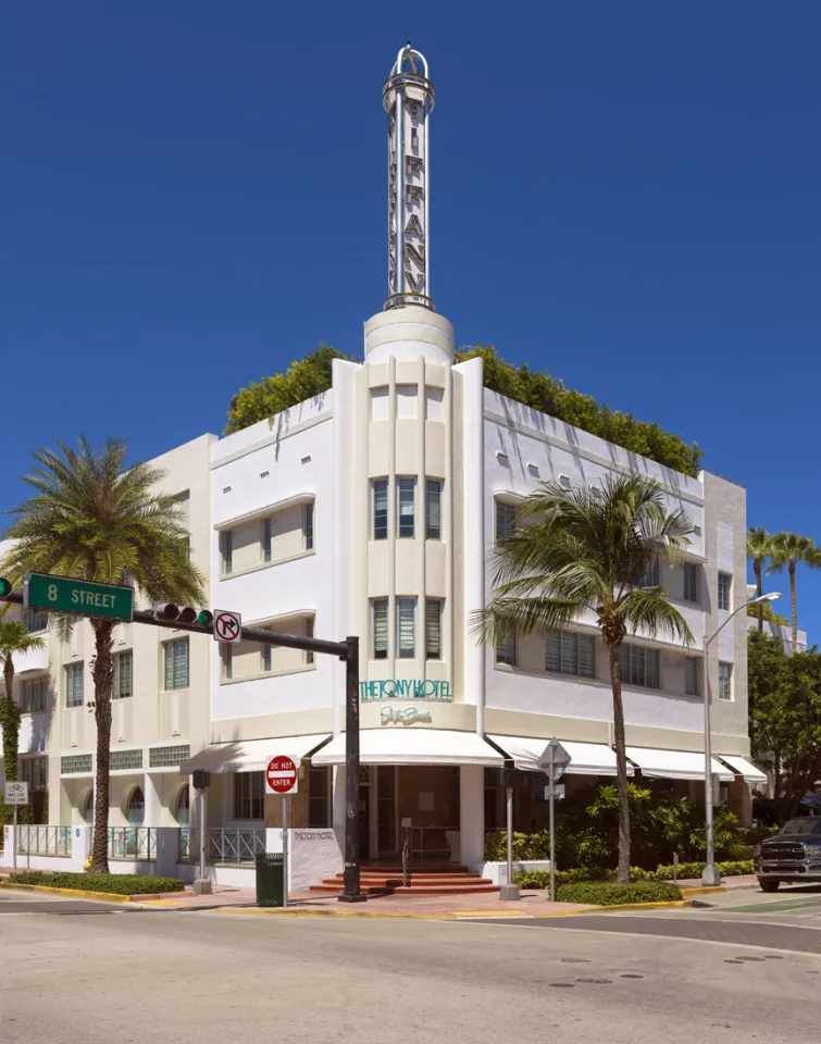 Tiffany Hotel, southwest elevation