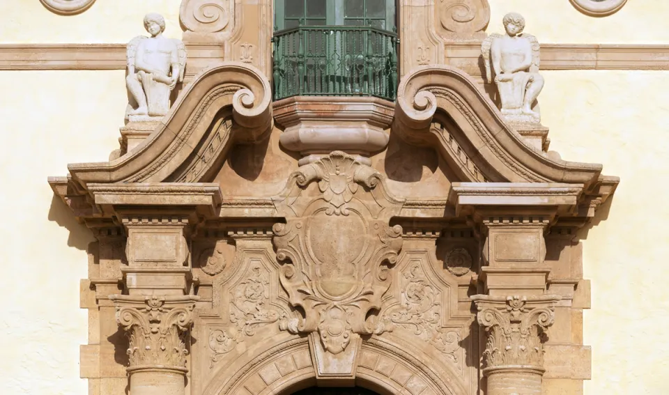 Freedom Tower, main portal detail