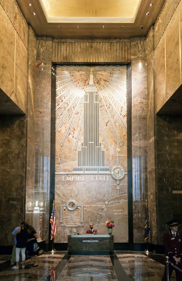 Empire State Building, lobby