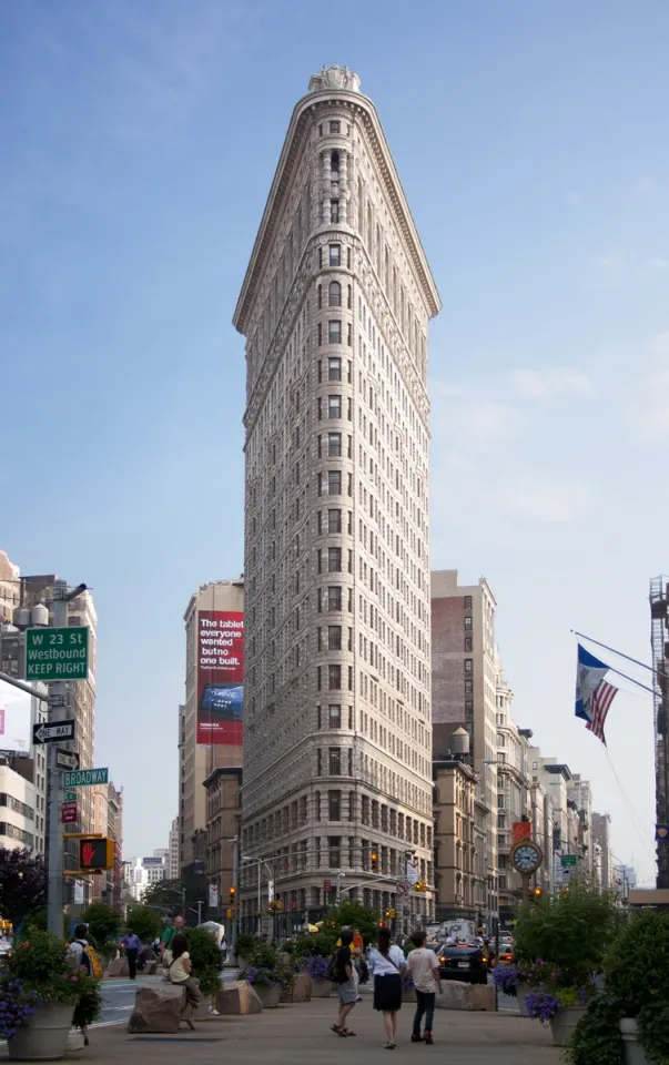 Flatiron Building, north elevation