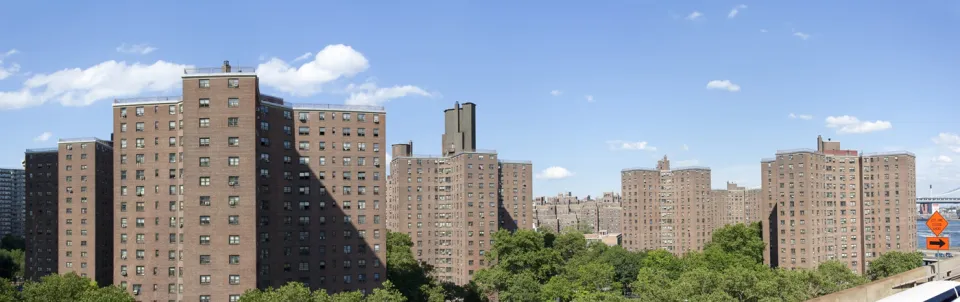 Governor Alfred E. Smith Houses, panorama