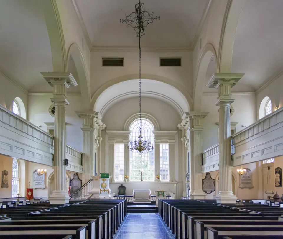 Christ Church of Philadelphia, interior