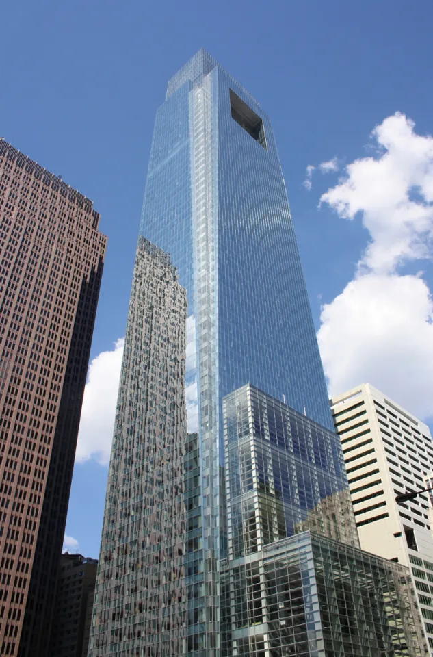 Comcast Center, southwest elevation