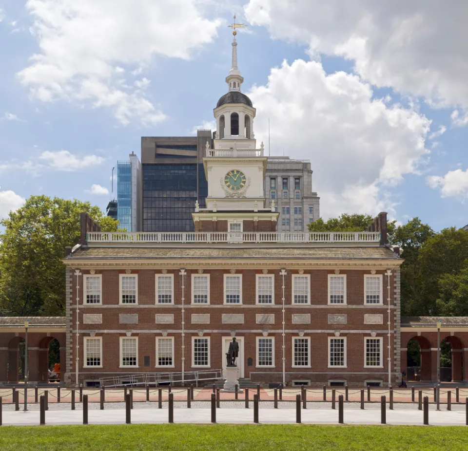 Independence Hall, north elevation