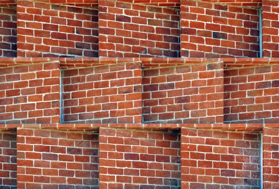 Church of Atlántida, facade detail