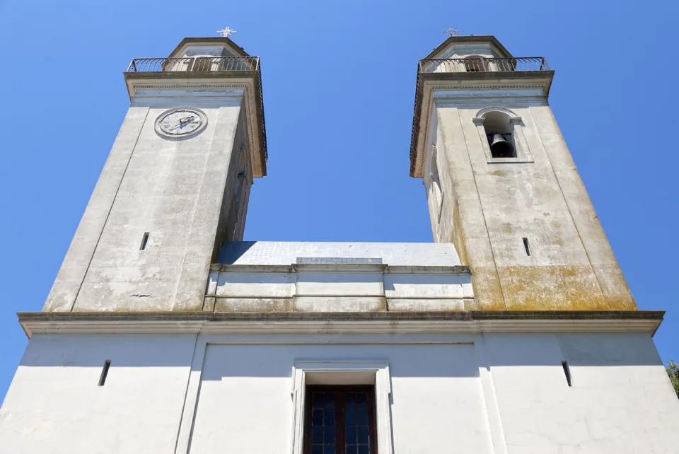 Basilica of the Most Holy Sacrament, front with towers