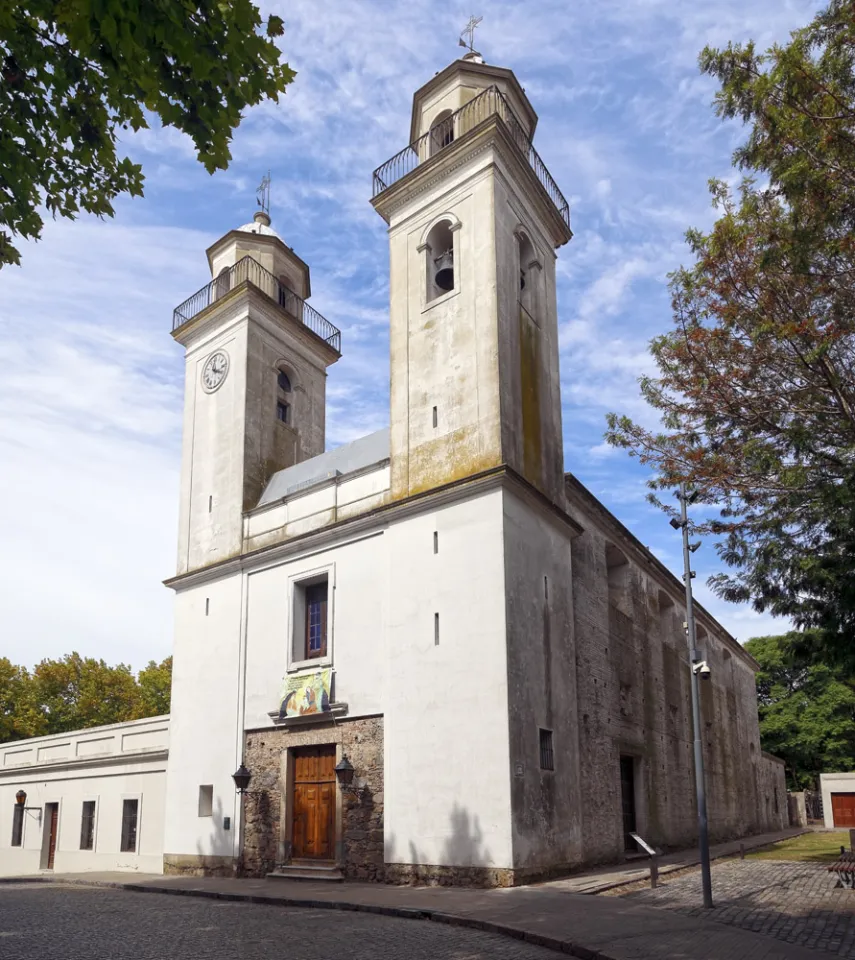 Basilica of the Most Holy Sacrament, southwest elevation