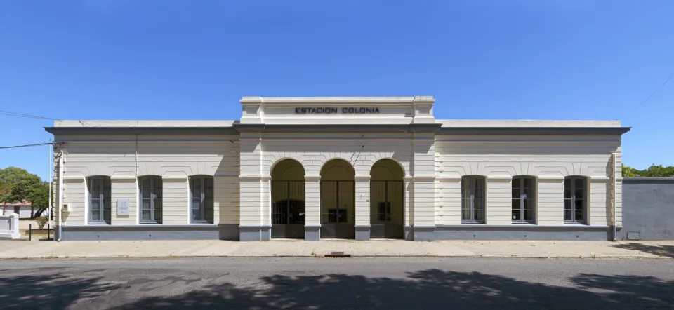 Colonia Railway Station, north elevation