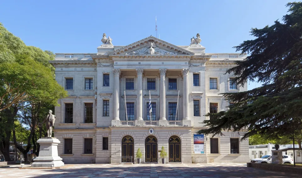 Municipal Palace of Colonia, main facade (south elevation)