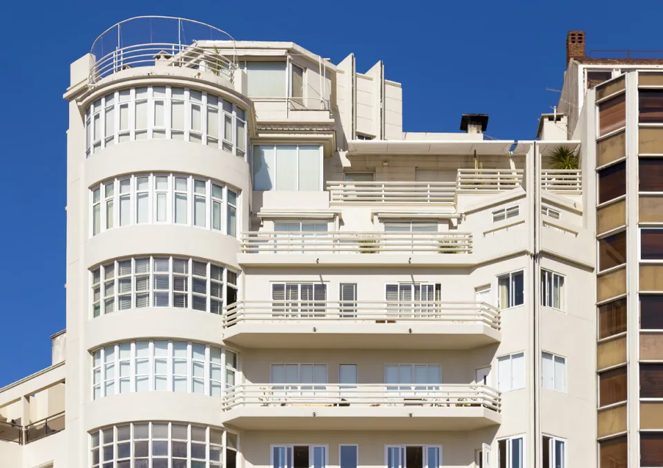 Leonglay Building, facade detail