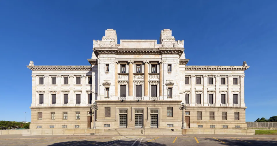 Legislative Palace, northwest elevation