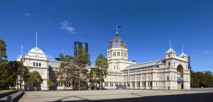 Royal Exhibition Building, northeast elevation