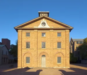 Hyde Park Barracks, western facade