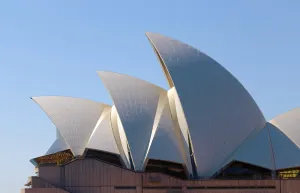 Sydney Opera House, roof detail (west elevation)