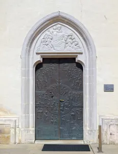 Eisenstadt Cathedral, main portal