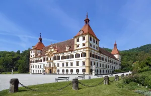 Eggenberg Palace, east elevation