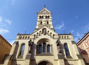 Church of the Sacred Heart of Jesus, main facade (south elevation)