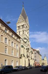 Church of the Sacred Heart of Jesus, southwest elevation