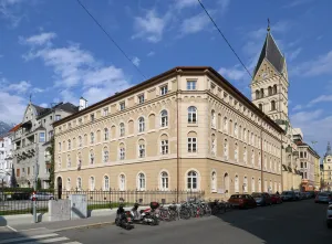 Former Redemptorist Monastery, southwest elevation