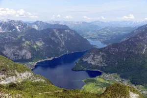 Lake Hallstatt, view from Krippenstein