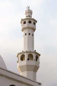 Omar Ibn Al-Khatab Mosque, minaret