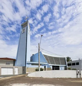 Our Lady Aparecida Church, east elevation