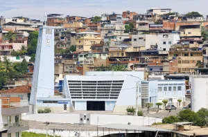 Our Lady Aparecida Church, north elevation