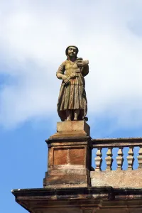 Museum of the Inconfidência, statue representing the virtue prudence