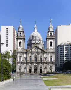 Candelaria Church, main facade (east elevation)