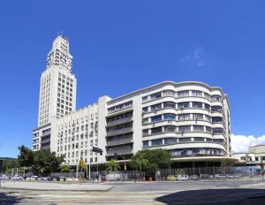 Central do Brasil Station, east elevation