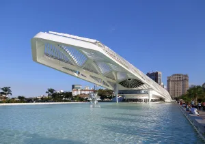 Museum of Tomorrow, northwest elevation