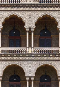 Palace of Manguinhos (Moorish Pavilion), arcades