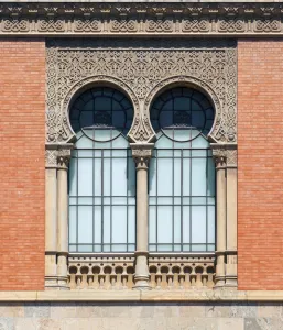 Palace of Manguinhos (Moorish Pavilion), window