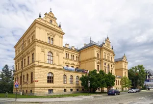 South Bohemian Museum, northwest elevation