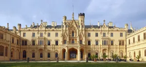 Lednice Castle, north elevation