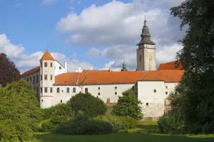 Telč Castle, northwest elevation