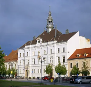 Valtice City Hall, east elevation