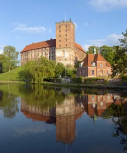 Koldinghus, reflecting in the lake